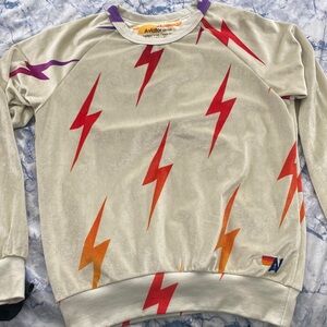 Aviator nation velour sweatshirt